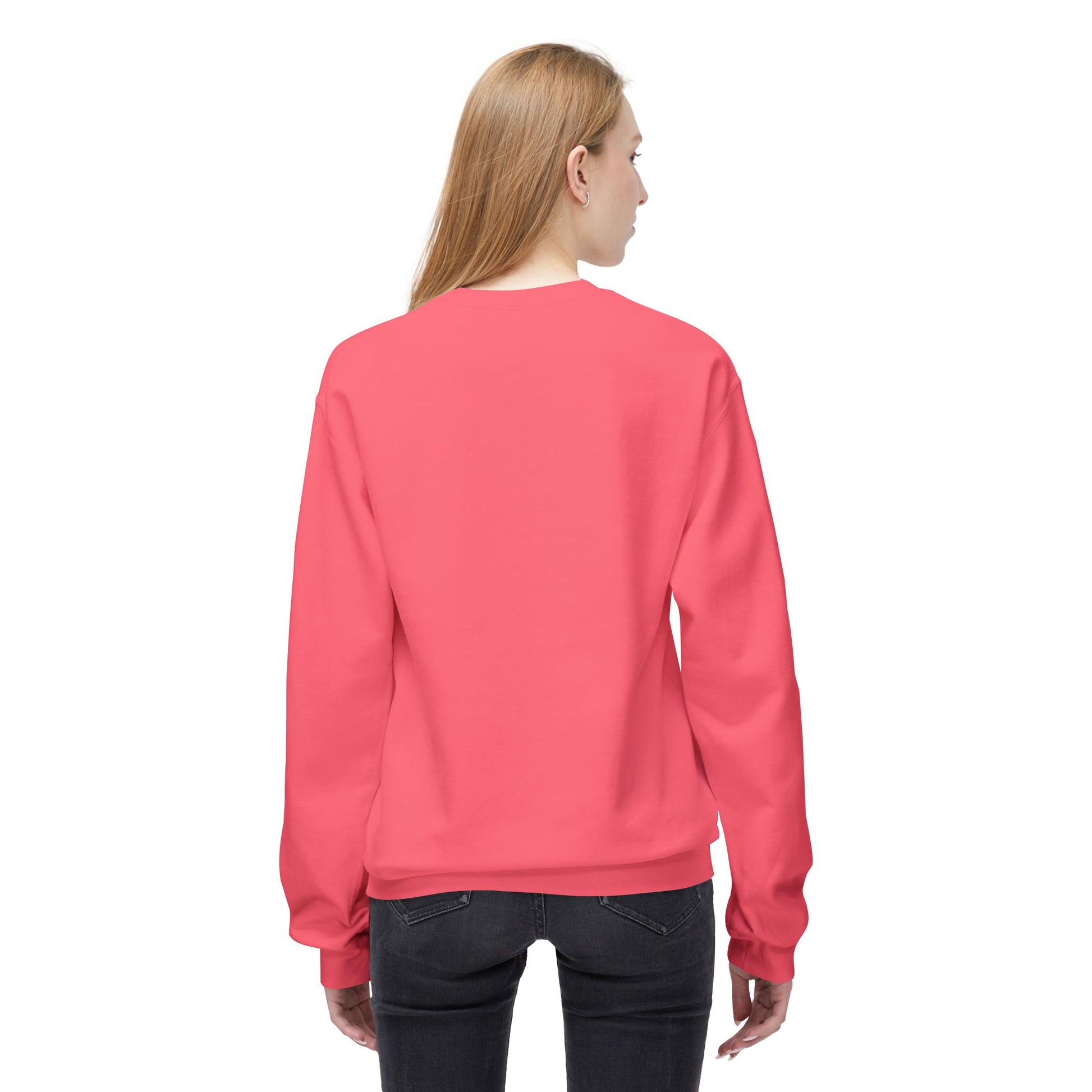 Unisex Midweight Softstyle Fleece Crewneck Sweatshirt - LUXİCORE
