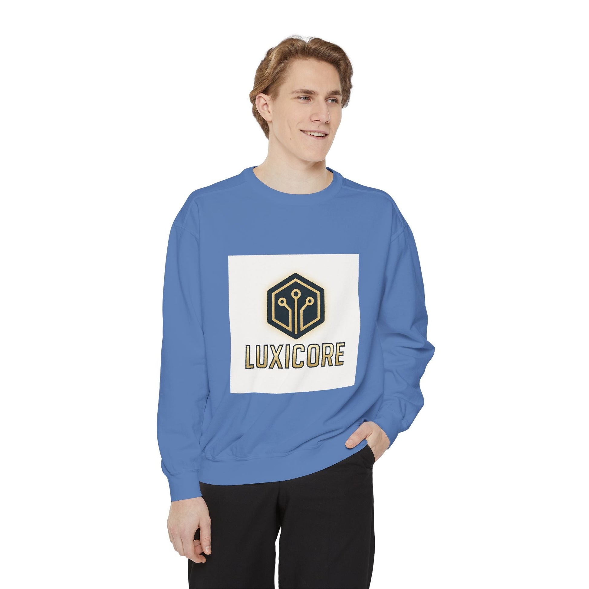Unisex Garment-Dyed Sweatshirt Printify