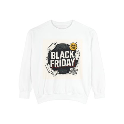 Black Friday Sale Sweatshirt — 'Black Friday' Graphic Crewneck for Shoppers Printify