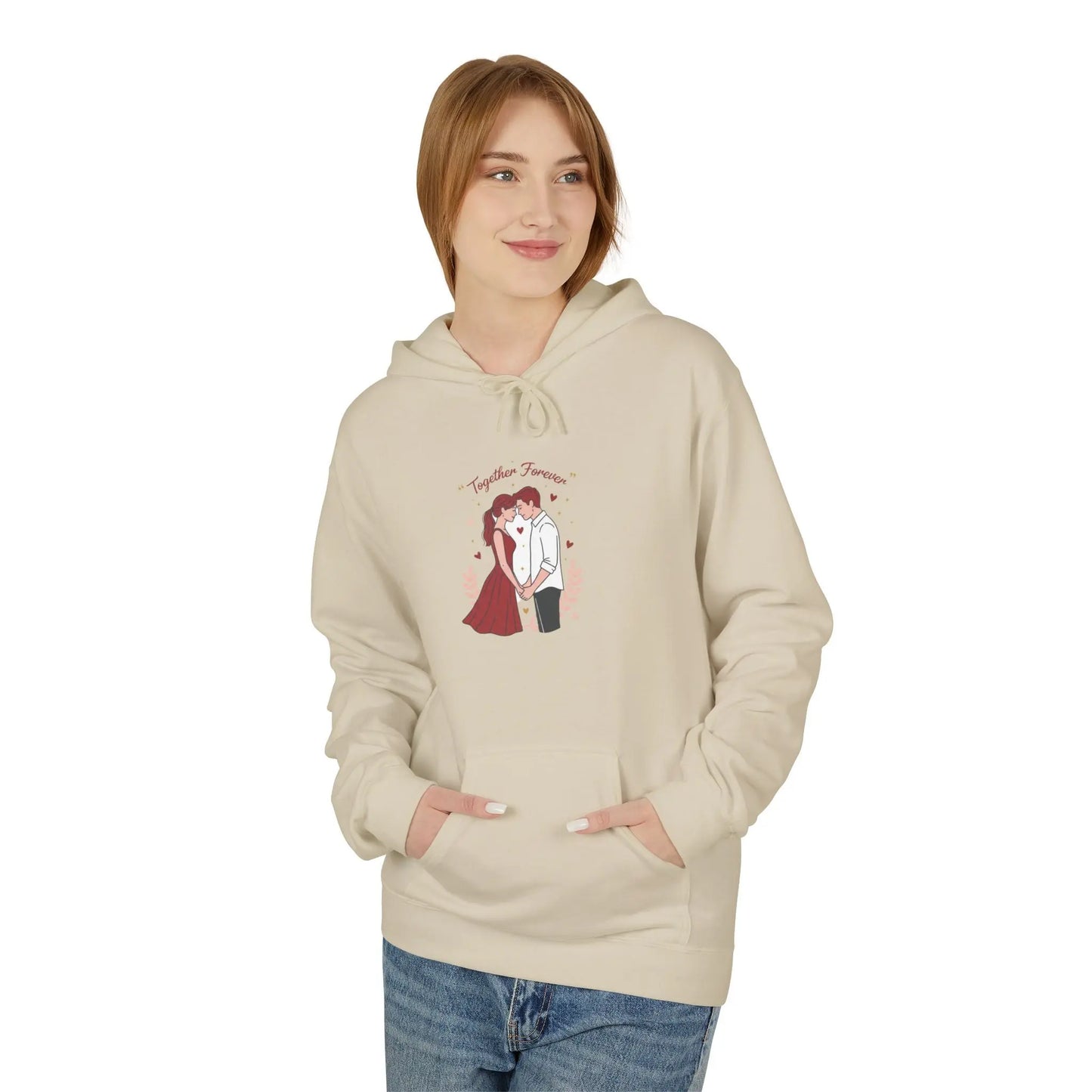 Unisex Midweight Softstyle Fleece Hoodie – Premium Cotton Blend Casual Streetwear Pullover Printify