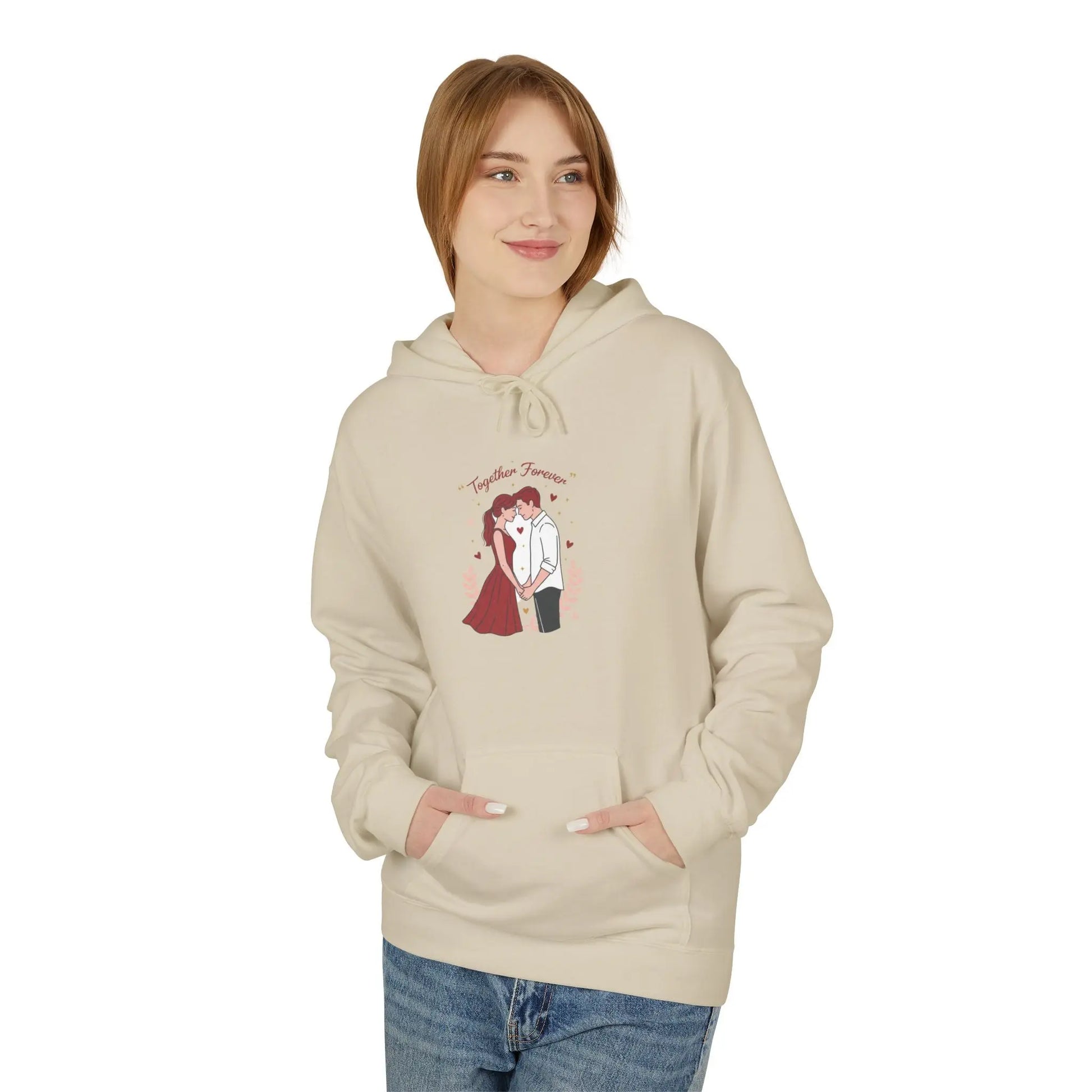 Unisex Midweight Softstyle Fleece Hoodie – Premium Cotton Blend Casual Streetwear Pullover Printify
