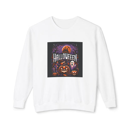 Halloween Unisex Crewneck Sweatshirt, Cozy Fall Apparel, Spooky Season Gift, Halloween Party Wear, October Celebrations Printify