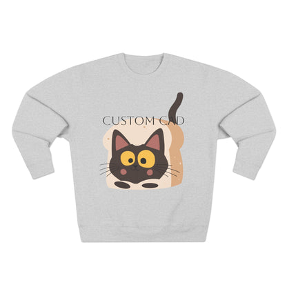 Faith & Love Crewneck Sweatshirt — Dove and Cross Christian Pullover Printify