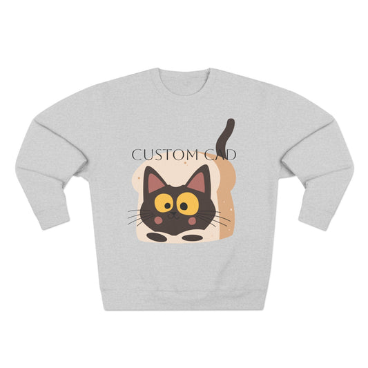 Faith & Love Crewneck Sweatshirt — Dove and Cross Christian Pullover Printify