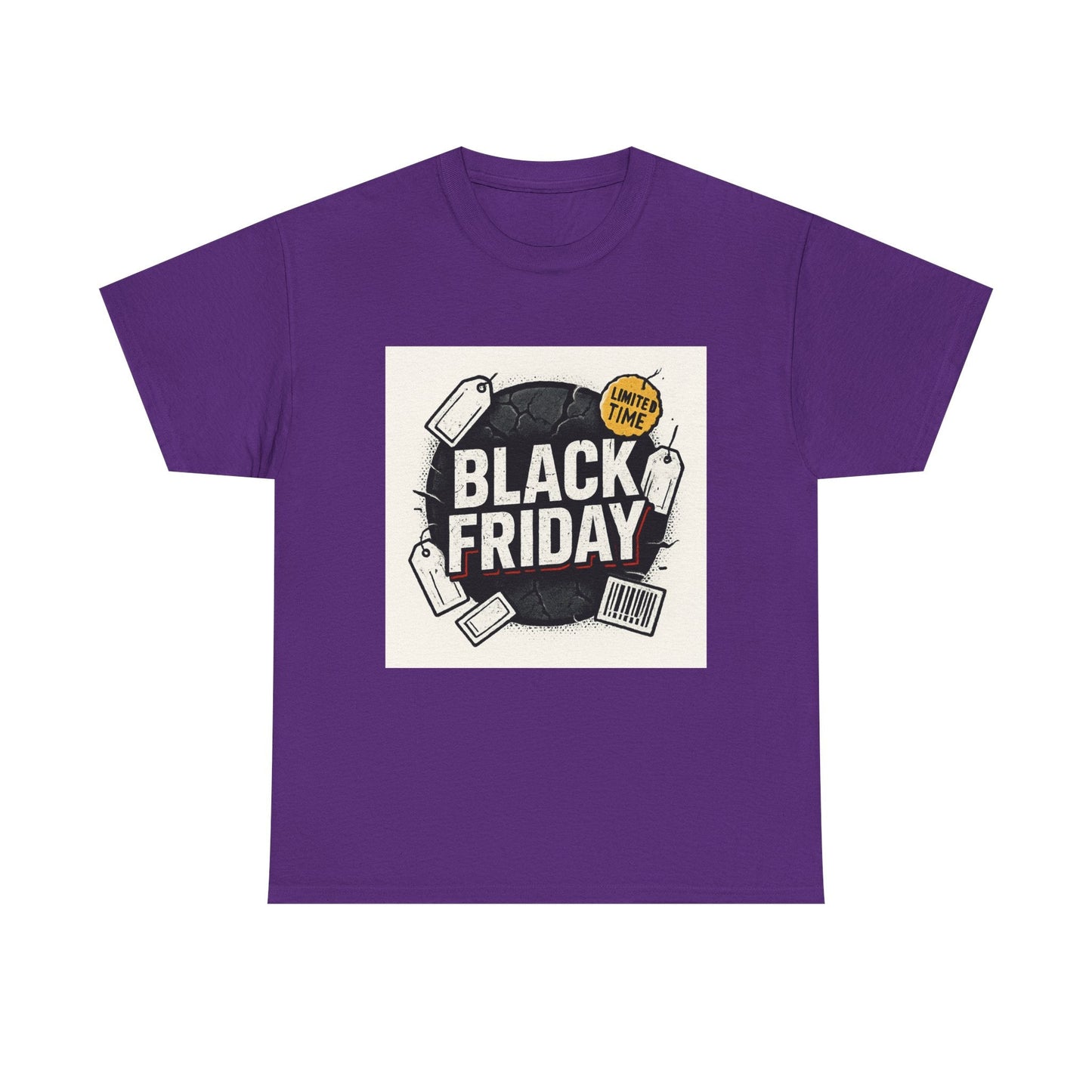 Black Friday Sale T-Shirt — Limited Time Shopping Graphic Tee Printify