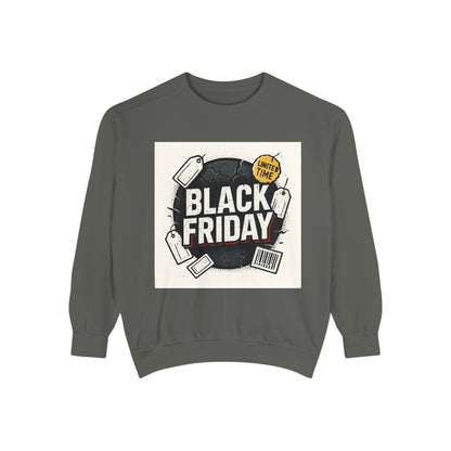 Black Friday Sale Sweatshirt — 'Black Friday' Graphic Crewneck for Shoppers Printify