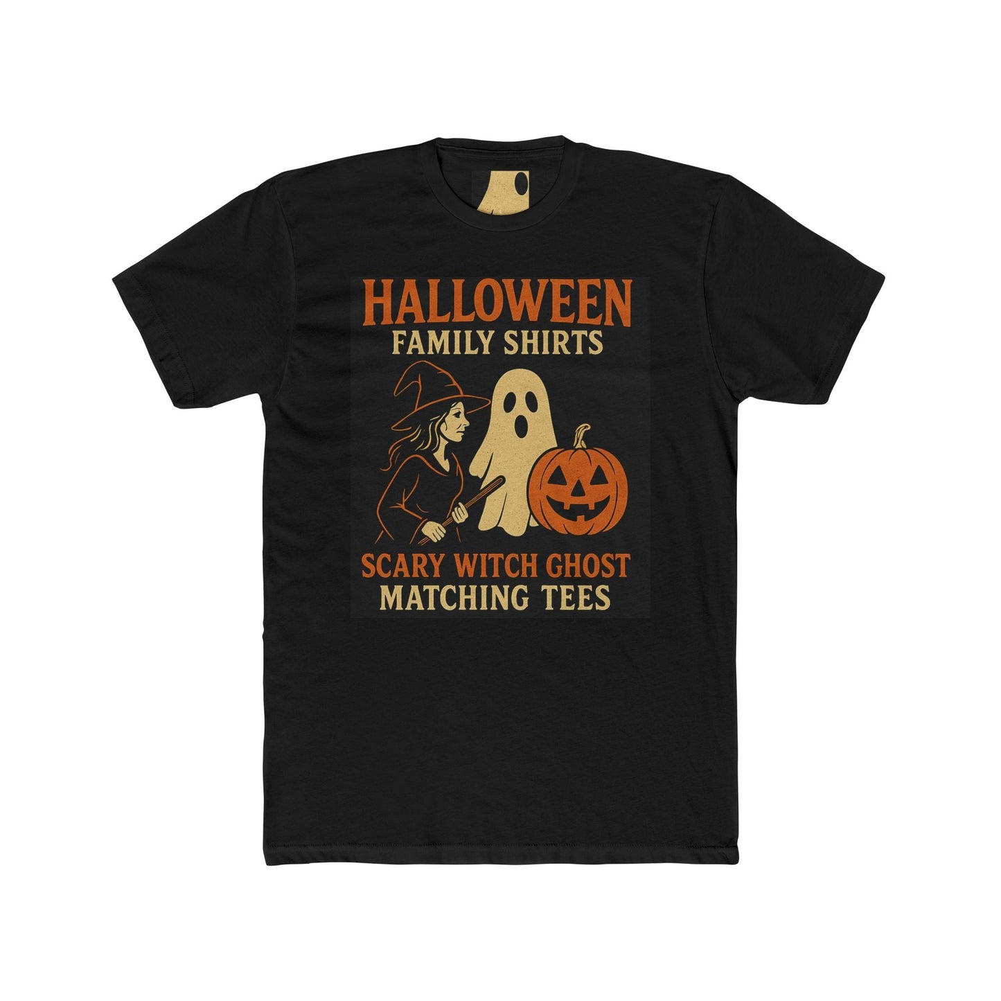 Copy of Halloween Family Matching Tees, Scary Witch Ghost Unisex T-Shirt, Halloween Costume Tee, Halloween Party Outfit, Spooky Season Shirt Printify