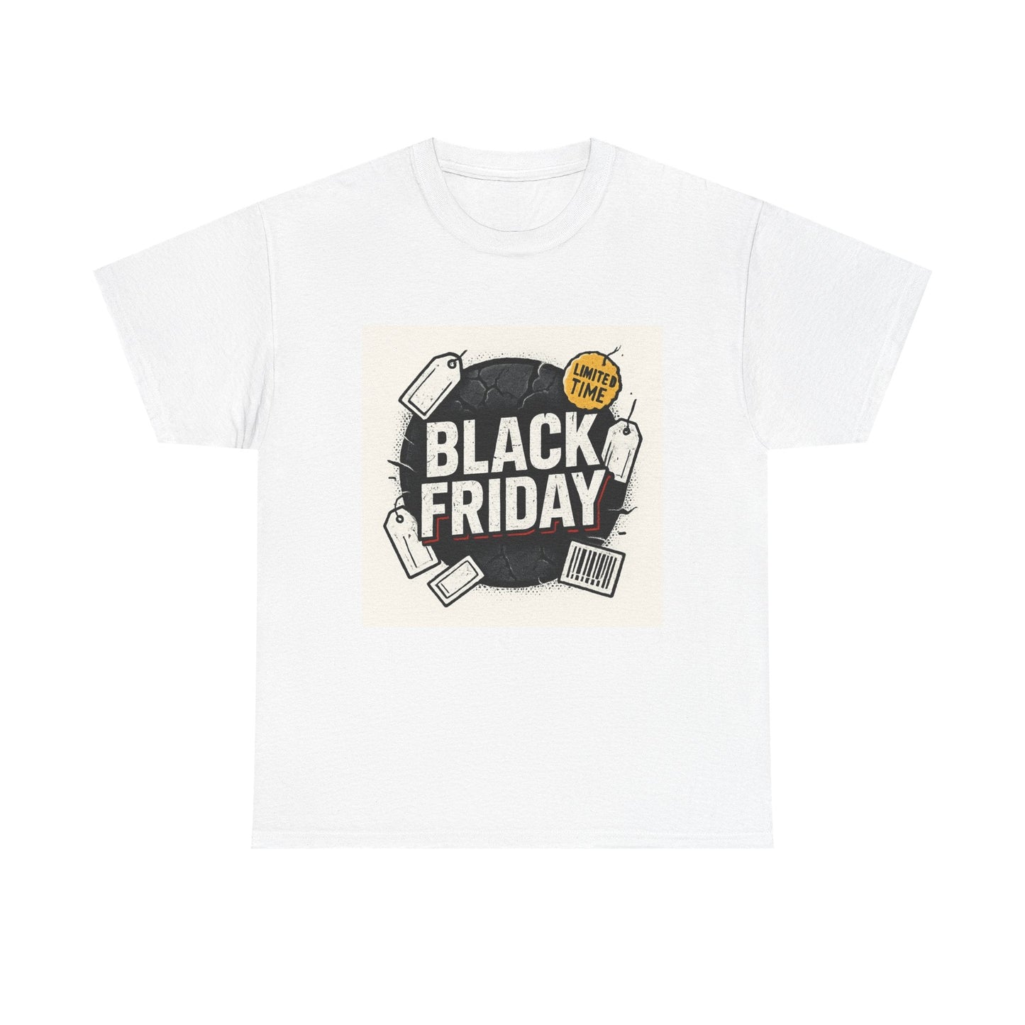 Black Friday Sale T-Shirt — Limited Time Shopping Graphic Tee Printify