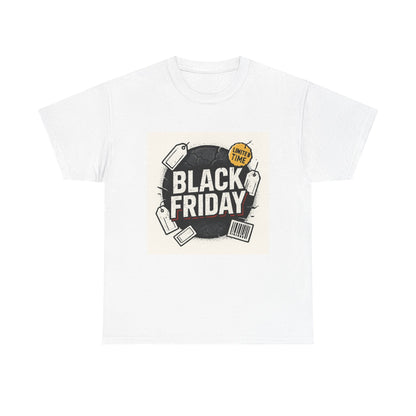 Black Friday Sale T-Shirt — Limited Time Shopping Graphic Tee Printify