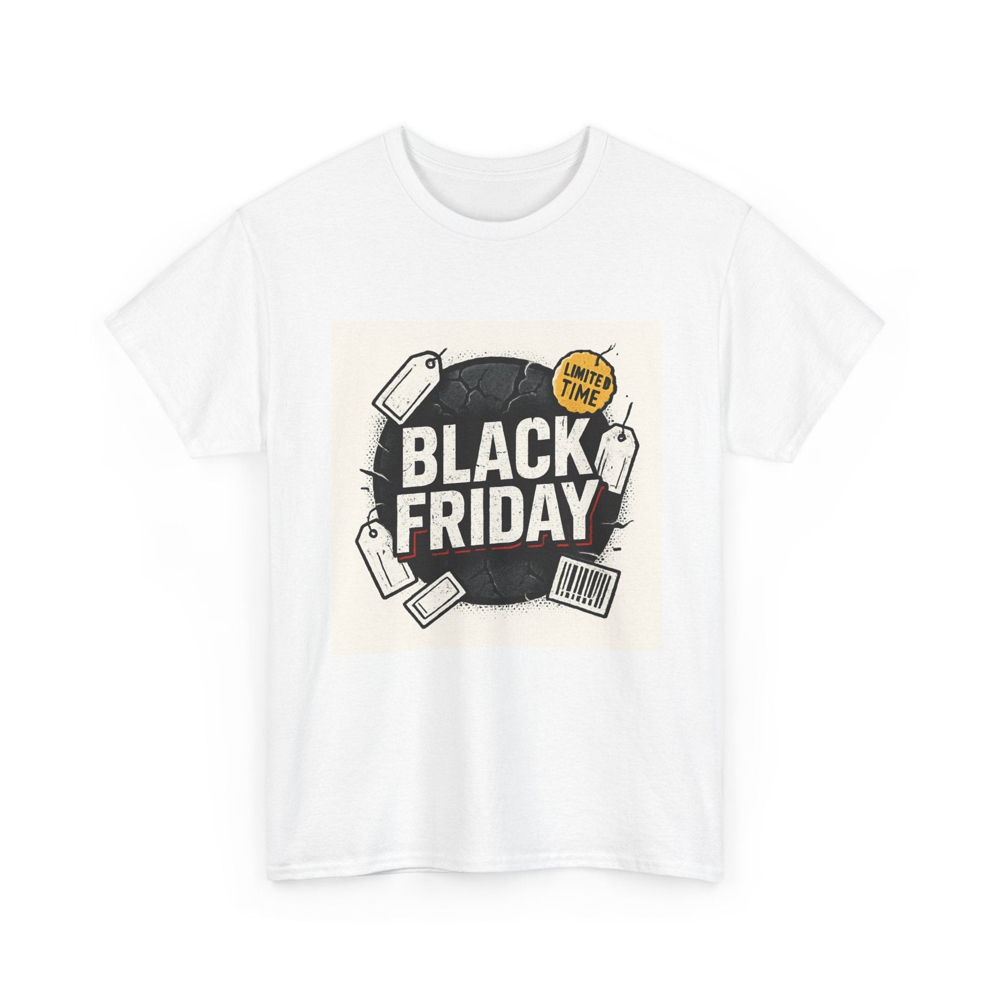 Black Friday Sale T-Shirt — Limited Time Shopping Graphic Tee Printify