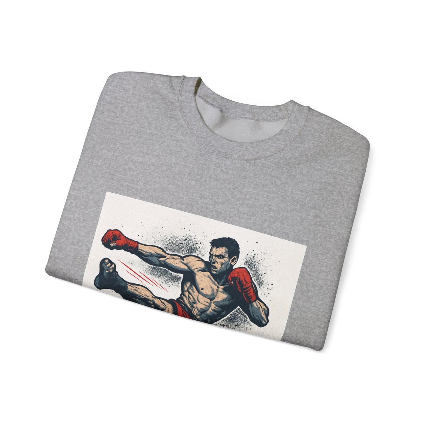 Kickboxer Unisex Heavy Blend Sweatshirt, Boxing Gift, Fitness Apparel, Sportswear, Workout Clothes, Kickboxing Enthusiast Printify