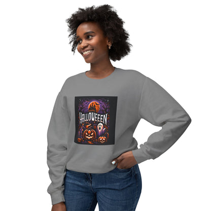 Halloween Unisex Crewneck Sweatshirt, Cozy Fall Apparel, Spooky Season Gift, Halloween Party Wear, October Celebrations Printify