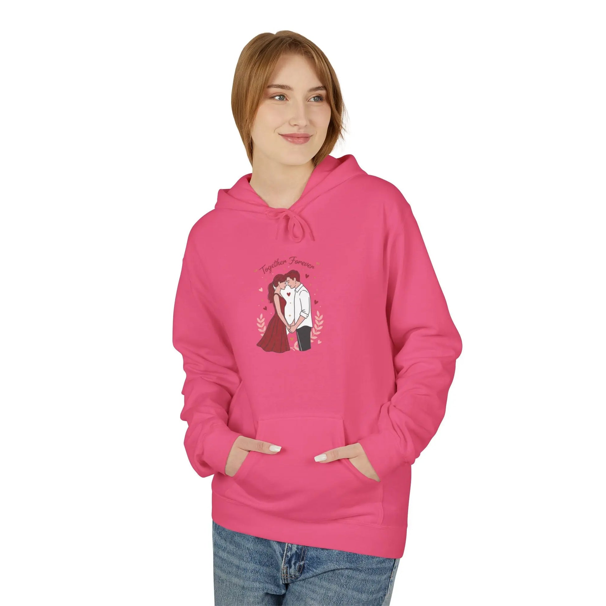 Unisex Midweight Softstyle Fleece Hoodie – Premium Cotton Blend Casual Streetwear Pullover Printify