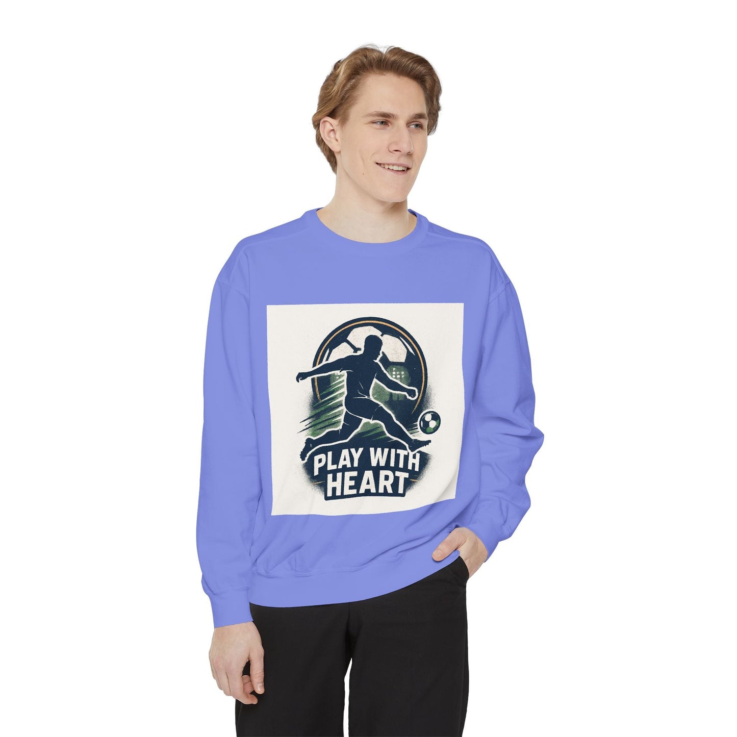 Unisex Garment-Dyed Sweatshirt Printify