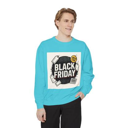 Black Friday Sale Sweatshirt — 'Black Friday' Graphic Crewneck for Shoppers Printify