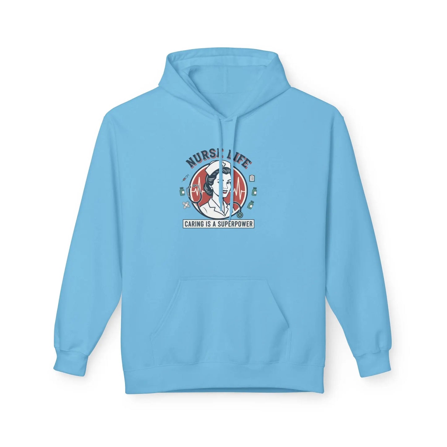 Unisex Midweight Softstyle Fleece Hoodie – Cozy Cotton Blend Pullover Sweatshirt for Men & Women Printify