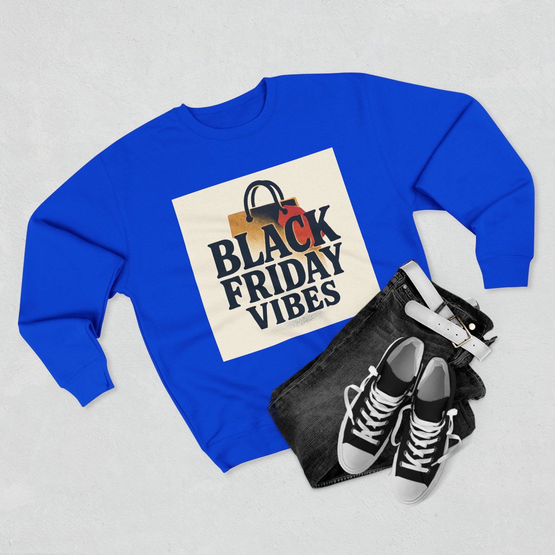 Black Friday Vibes Sweatshirt - LUXİCORE