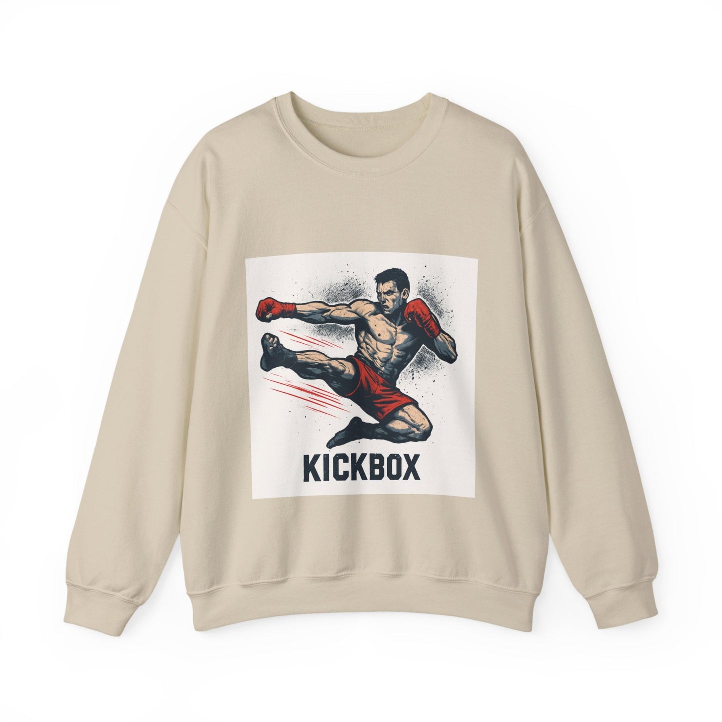 Kickboxer Unisex Heavy Blend Sweatshirt, Boxing Gift, Fitness Apparel, Sportswear, Workout Clothes, Kickboxing Enthusiast Printify