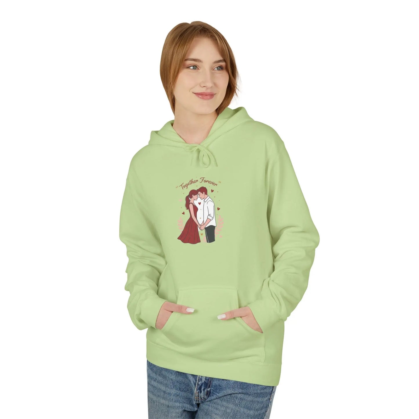 Unisex Midweight Softstyle Fleece Hoodie – Premium Cotton Blend Casual Streetwear Pullover Printify