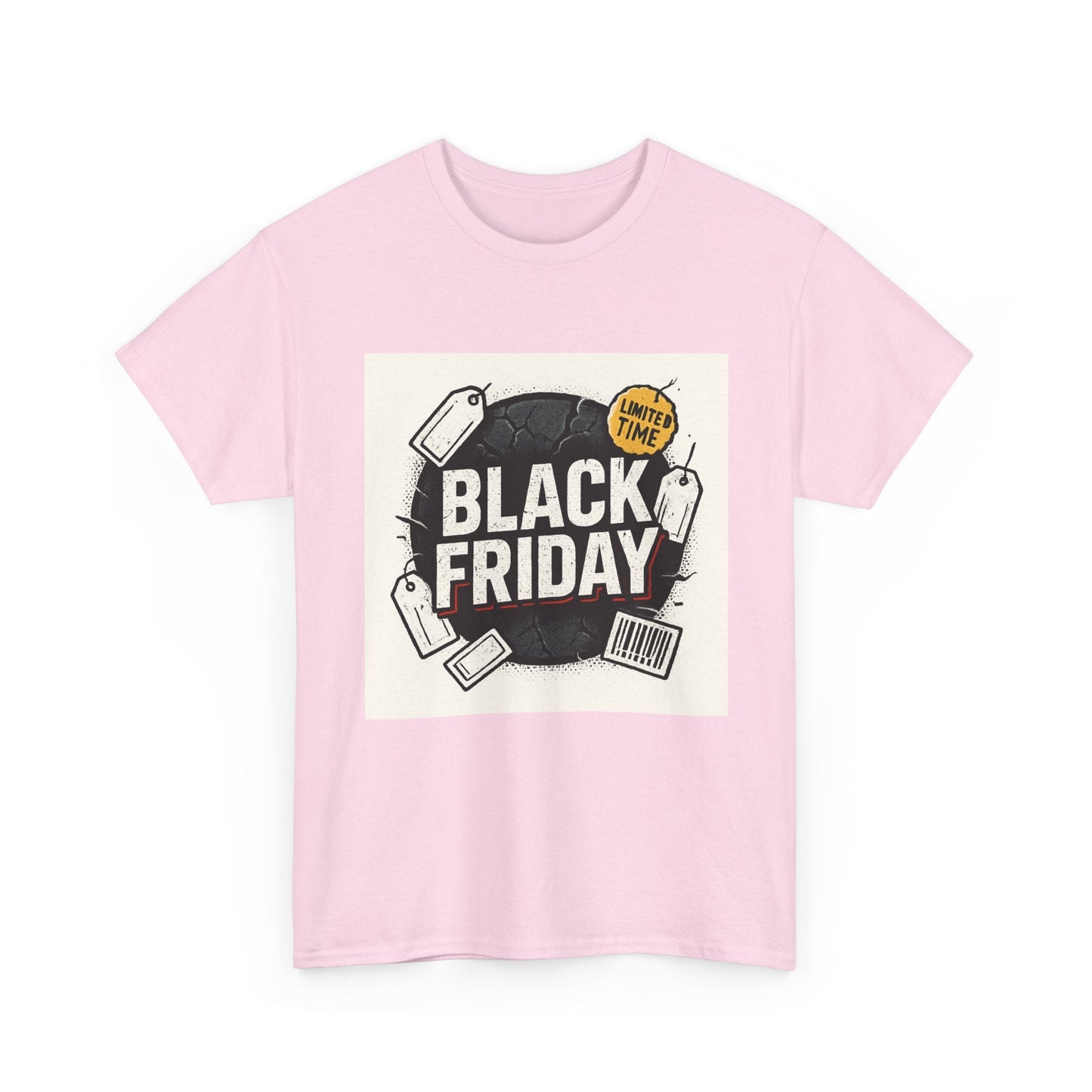 Black Friday Sale T-Shirt — Limited Time Shopping Graphic Tee Printify