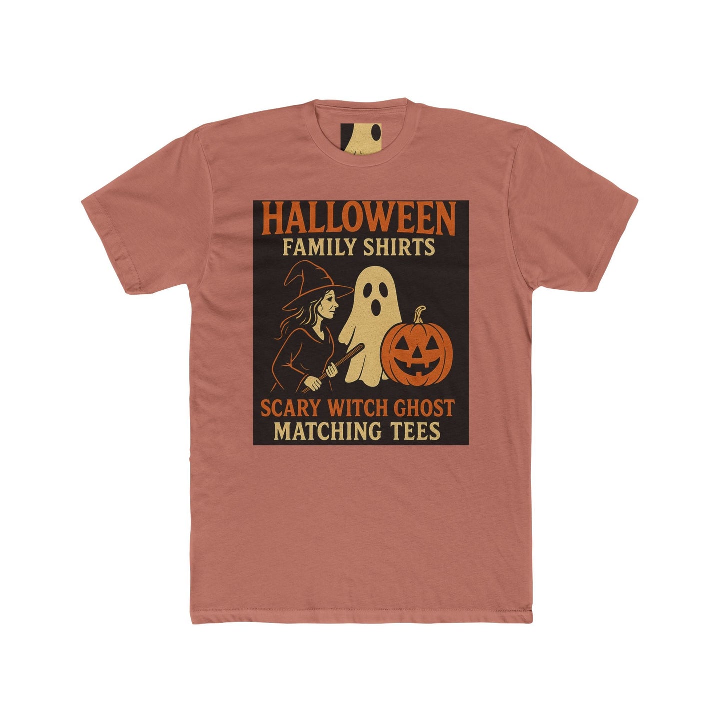 Copy of Halloween Family Matching Tees, Scary Witch Ghost Unisex T-Shirt, Halloween Costume Tee, Halloween Party Outfit, Spooky Season Shirt Printify