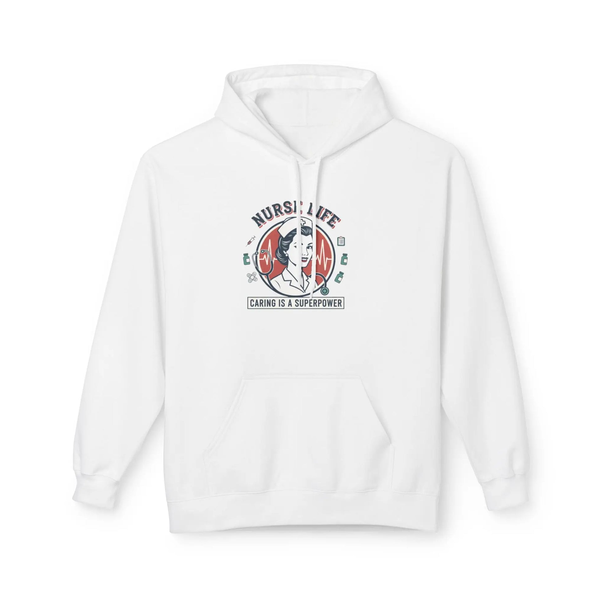 Unisex Midweight Softstyle Fleece Hoodie – Cozy Cotton Blend Pullover Sweatshirt for Men & Women Printify