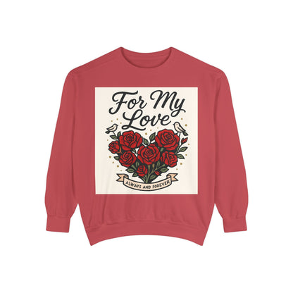 Unisex Garment-Dyed Sweatshirt Printify