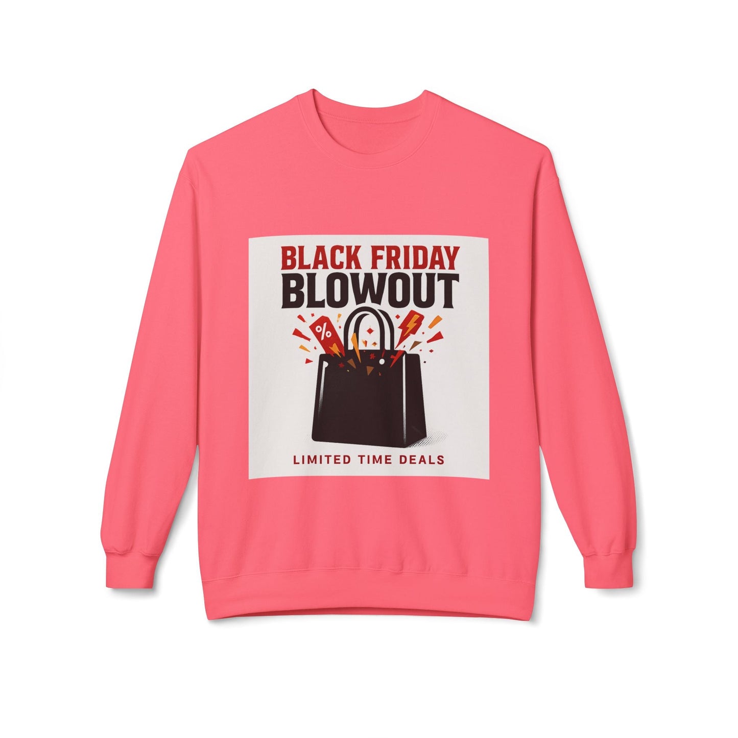 Unisex Midweight Softstyle Fleece Crewneck Sweatshirt Printify