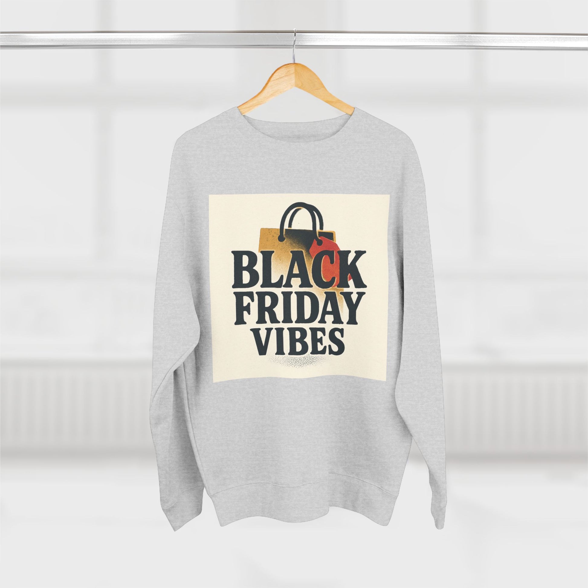 Black Friday Vibes Sweatshirt - LUXİCORE