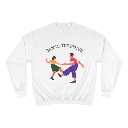 Dance Together Sweatshirt — Couples Retro Swing Dance Crewneck Printify