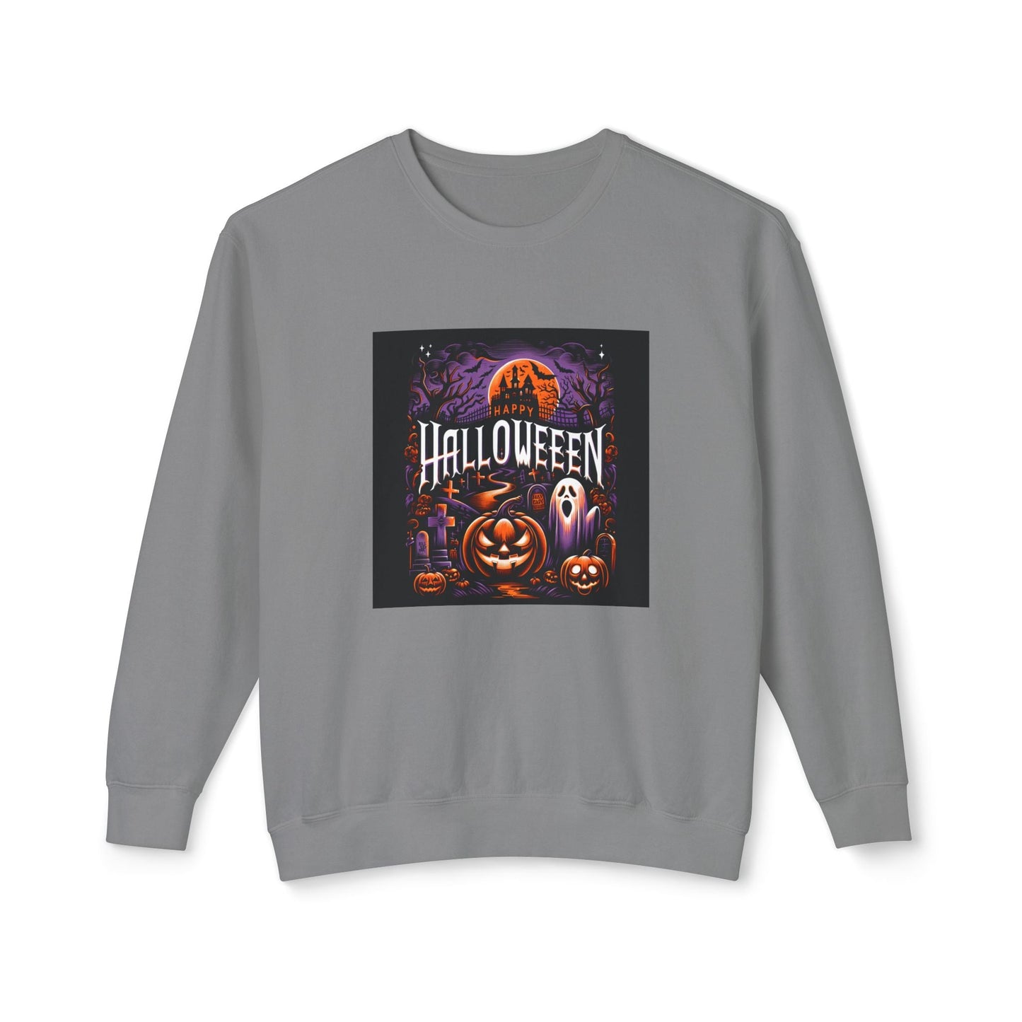 Halloween Unisex Crewneck Sweatshirt, Cozy Fall Apparel, Spooky Season Gift, Halloween Party Wear, October Celebrations Printify