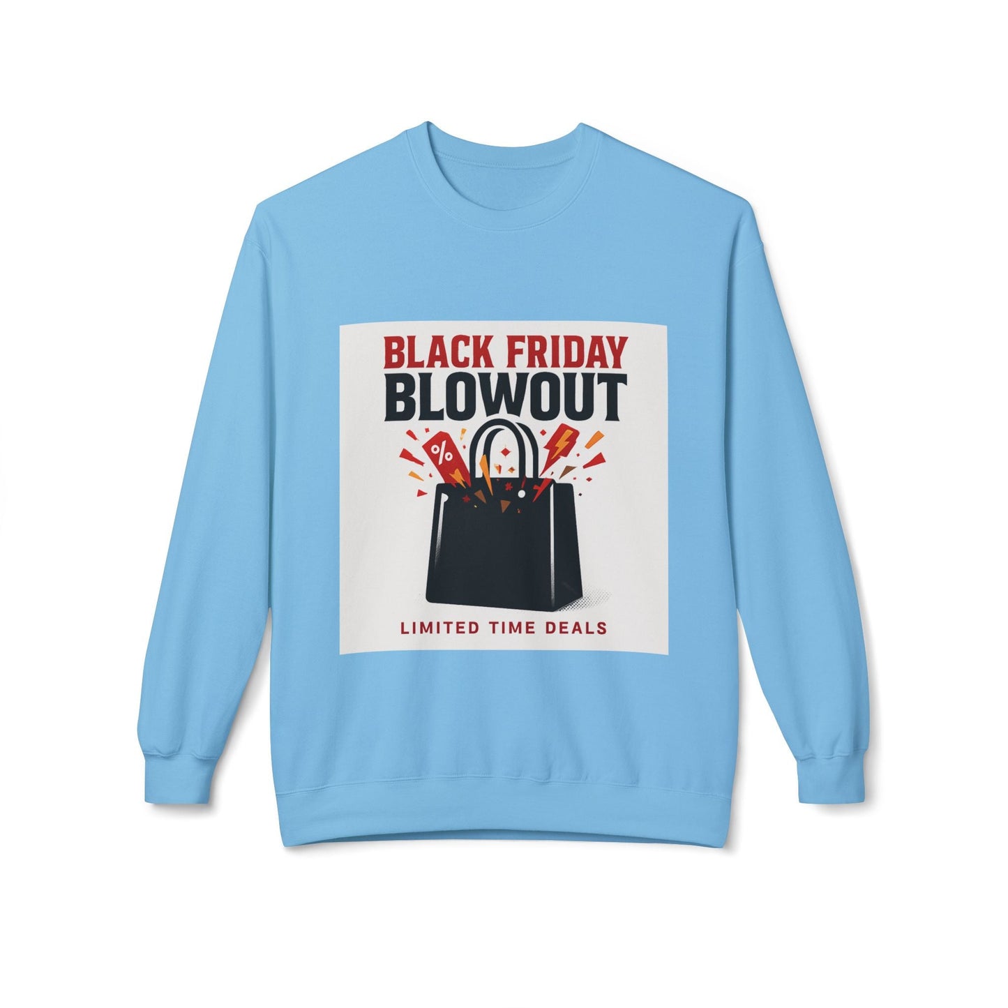 Unisex Midweight Softstyle Fleece Crewneck Sweatshirt Printify