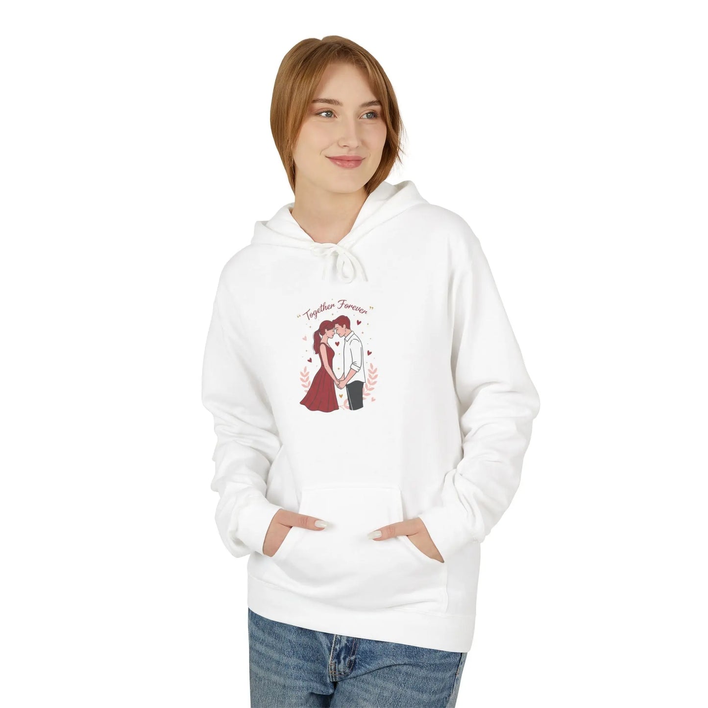 Unisex Midweight Softstyle Fleece Hoodie – Premium Cotton Blend Casual Streetwear Pullover Printify