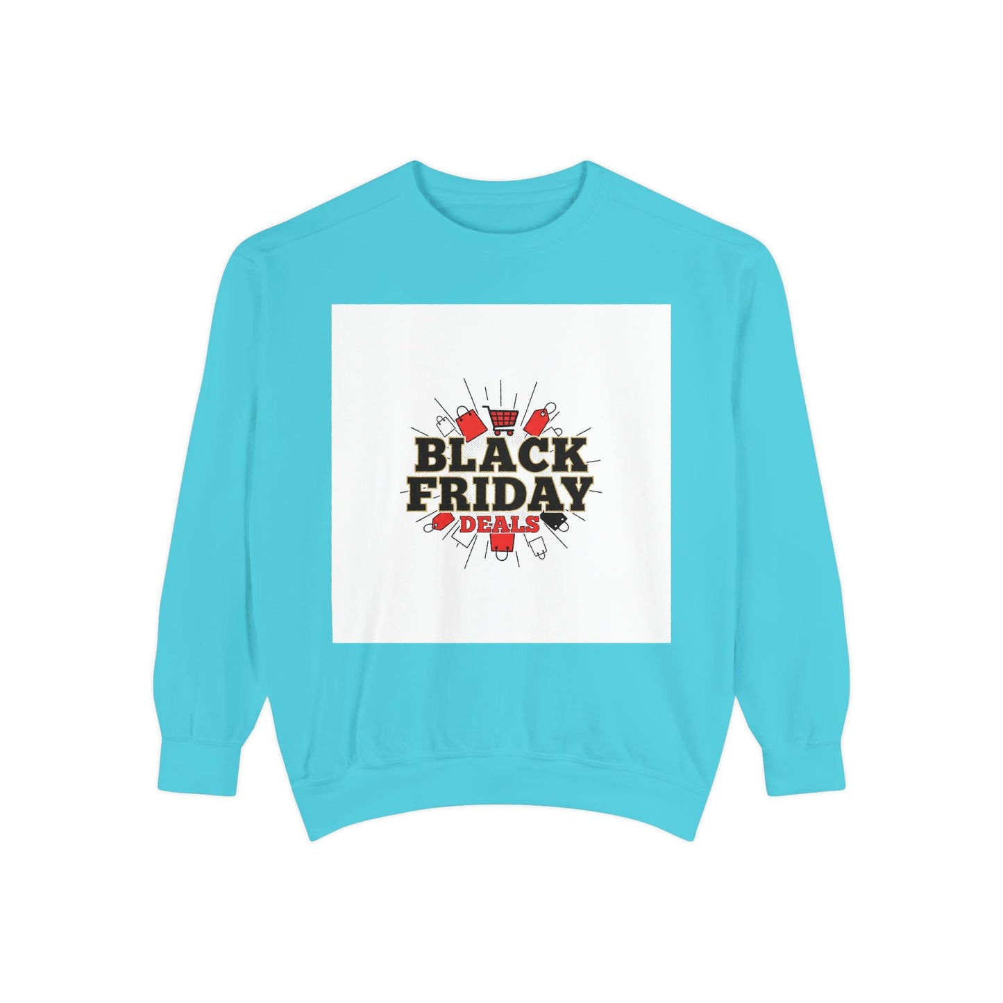 Unisex Garment-Dyed Sweatshirt Printify