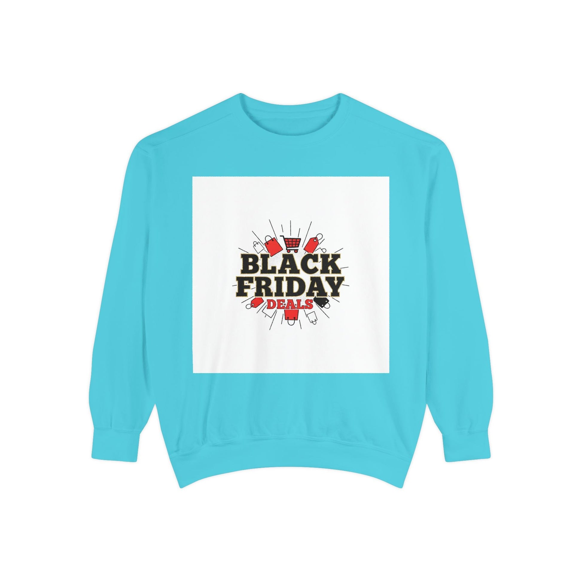 Unisex Garment-Dyed Sweatshirt Printify