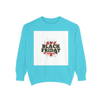 Unisex Garment-Dyed Sweatshirt Printify