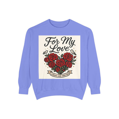 Unisex Garment-Dyed Sweatshirt Printify