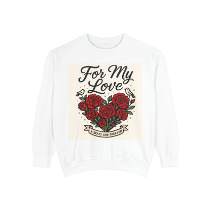 Unisex Garment-Dyed Sweatshirt Printify