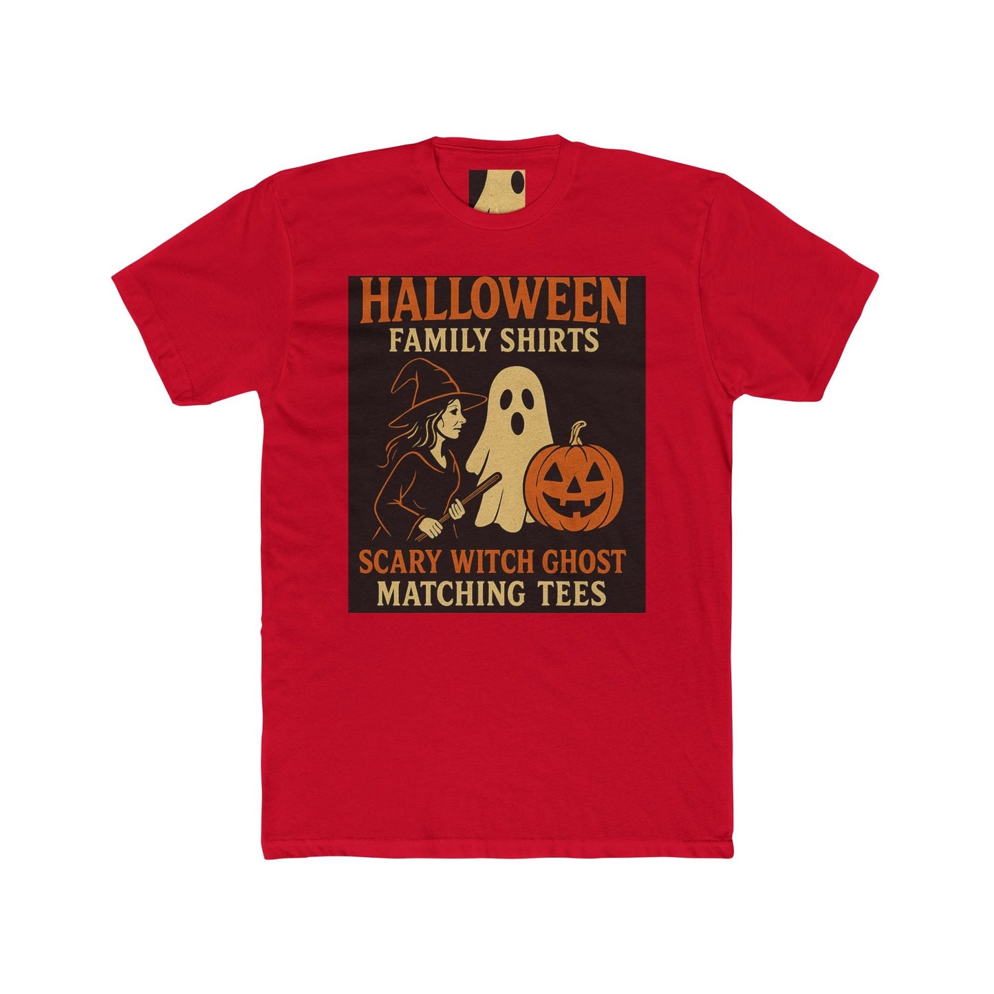 Copy of Halloween Family Matching Tees, Scary Witch Ghost Unisex T-Shirt, Halloween Costume Tee, Halloween Party Outfit, Spooky Season Shirt Printify