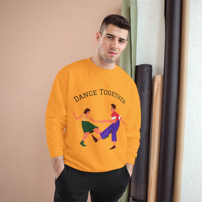 Dance Together Sweatshirt — Couples Retro Swing Dance Crewneck Printify