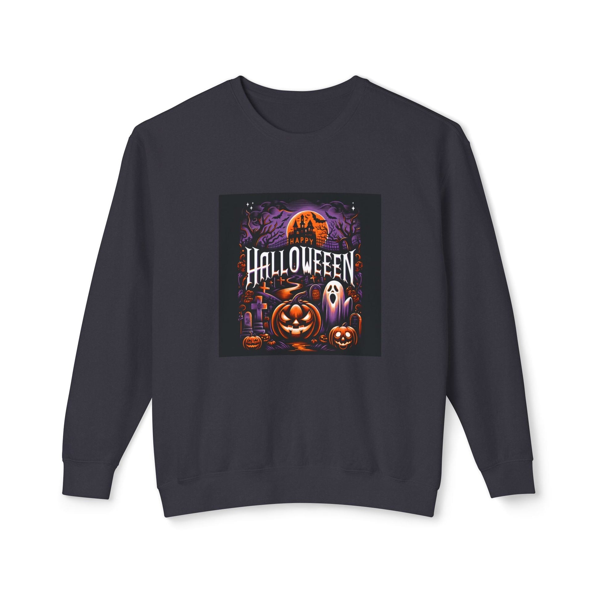 Halloween Unisex Crewneck Sweatshirt, Cozy Fall Apparel, Spooky Season Gift, Halloween Party Wear, October Celebrations Printify