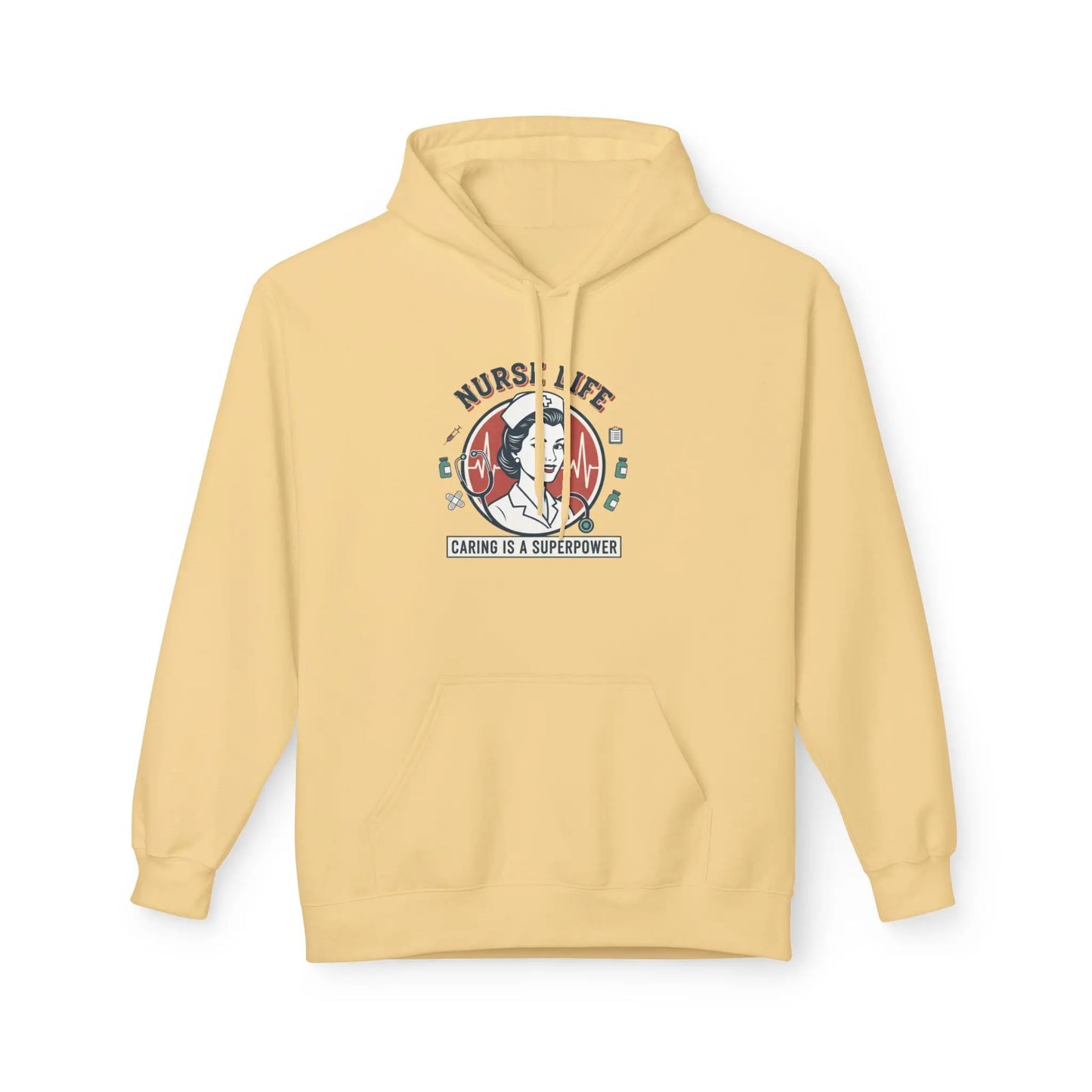 Unisex Midweight Softstyle Fleece Hoodie – Cozy Cotton Blend Pullover Sweatshirt for Men & Women Printify