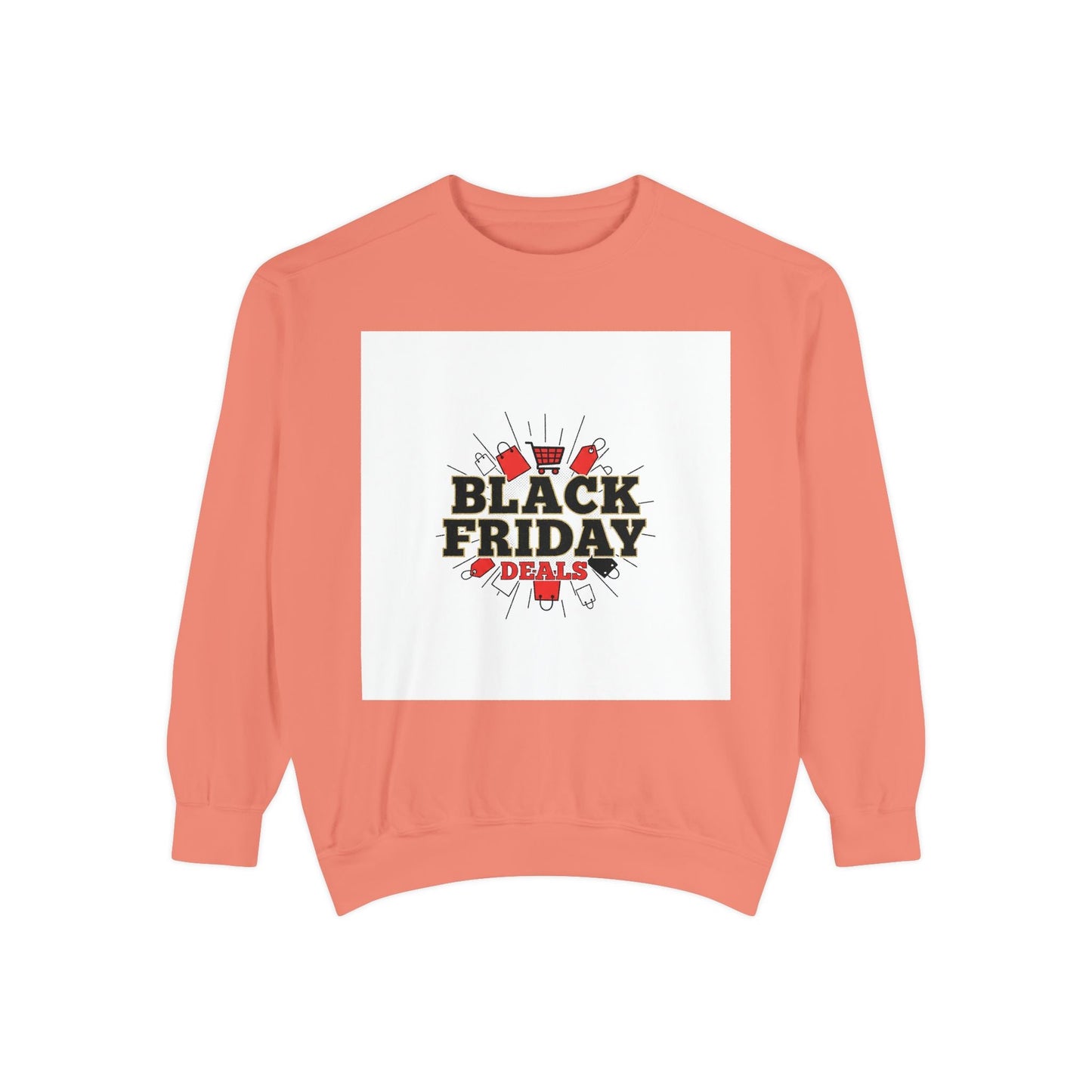 Unisex Garment-Dyed Sweatshirt Printify