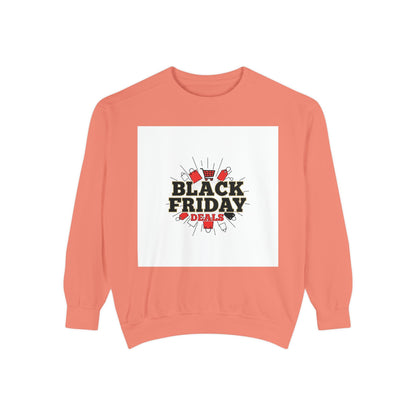 Unisex Garment-Dyed Sweatshirt Printify