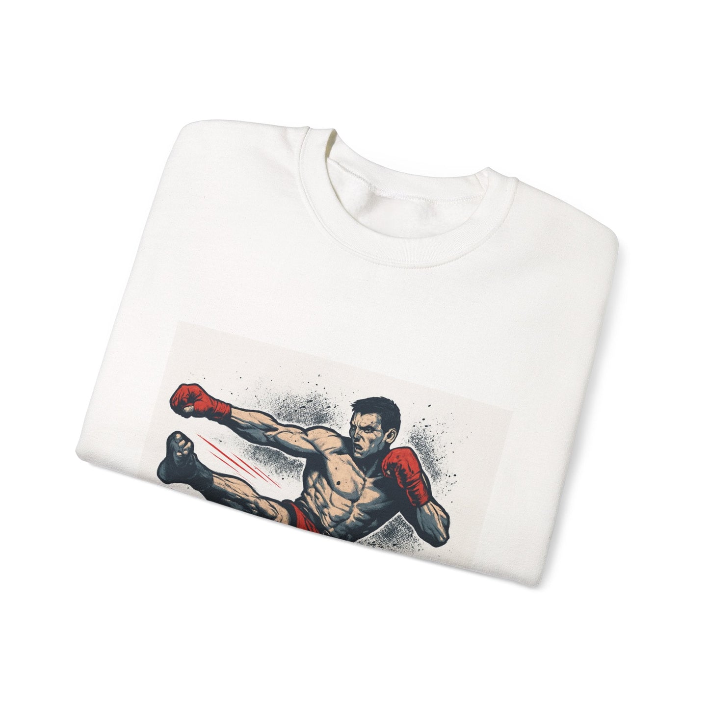 Kickboxer Unisex Heavy Blend Sweatshirt, Boxing Gift, Fitness Apparel, Sportswear, Workout Clothes, Kickboxing Enthusiast Printify