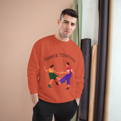 Dance Together Sweatshirt — Couples Retro Swing Dance Crewneck Printify