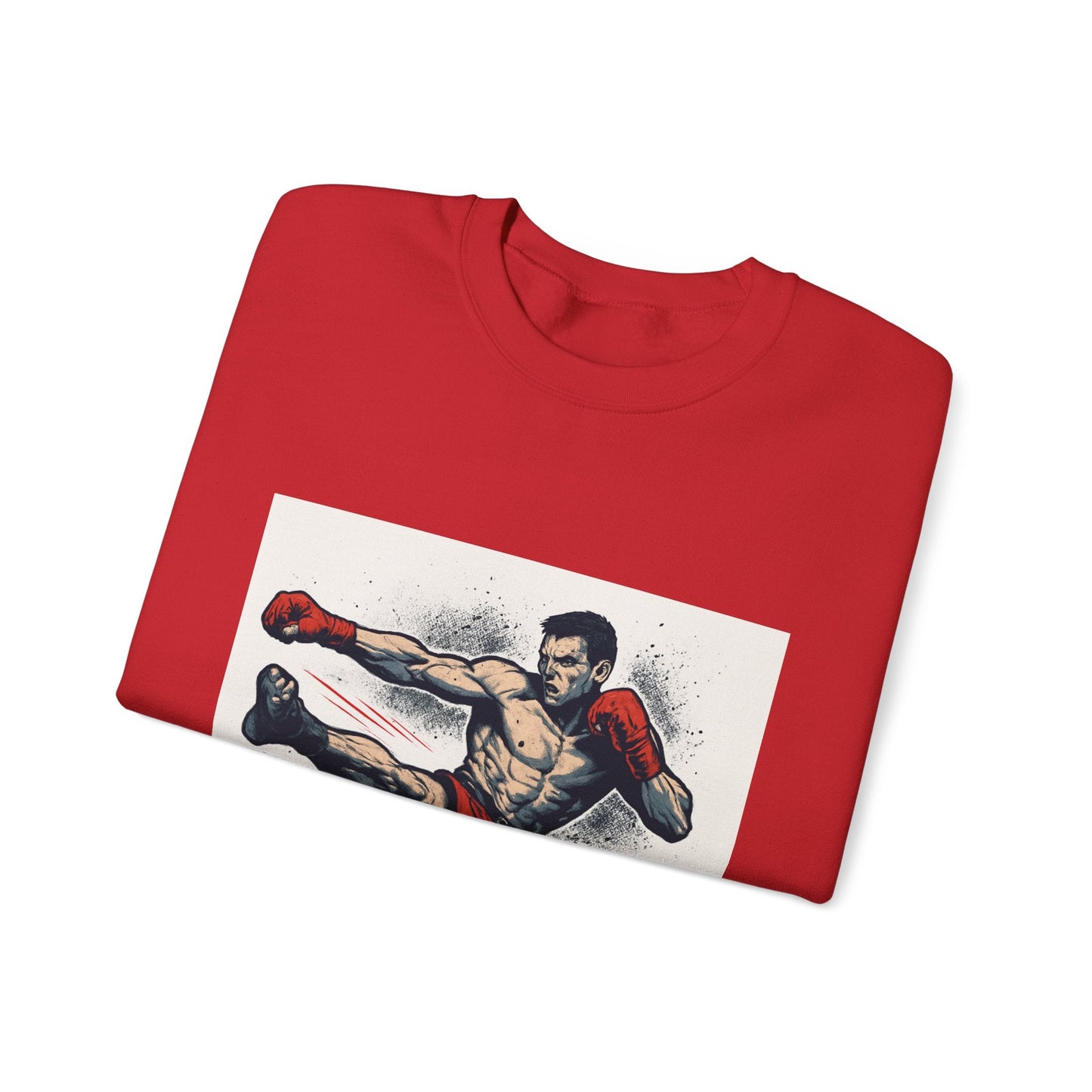 Kickboxer Unisex Heavy Blend Sweatshirt, Boxing Gift, Fitness Apparel, Sportswear, Workout Clothes, Kickboxing Enthusiast Printify