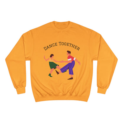 Dance Together Sweatshirt — Couples Retro Swing Dance Crewneck Printify