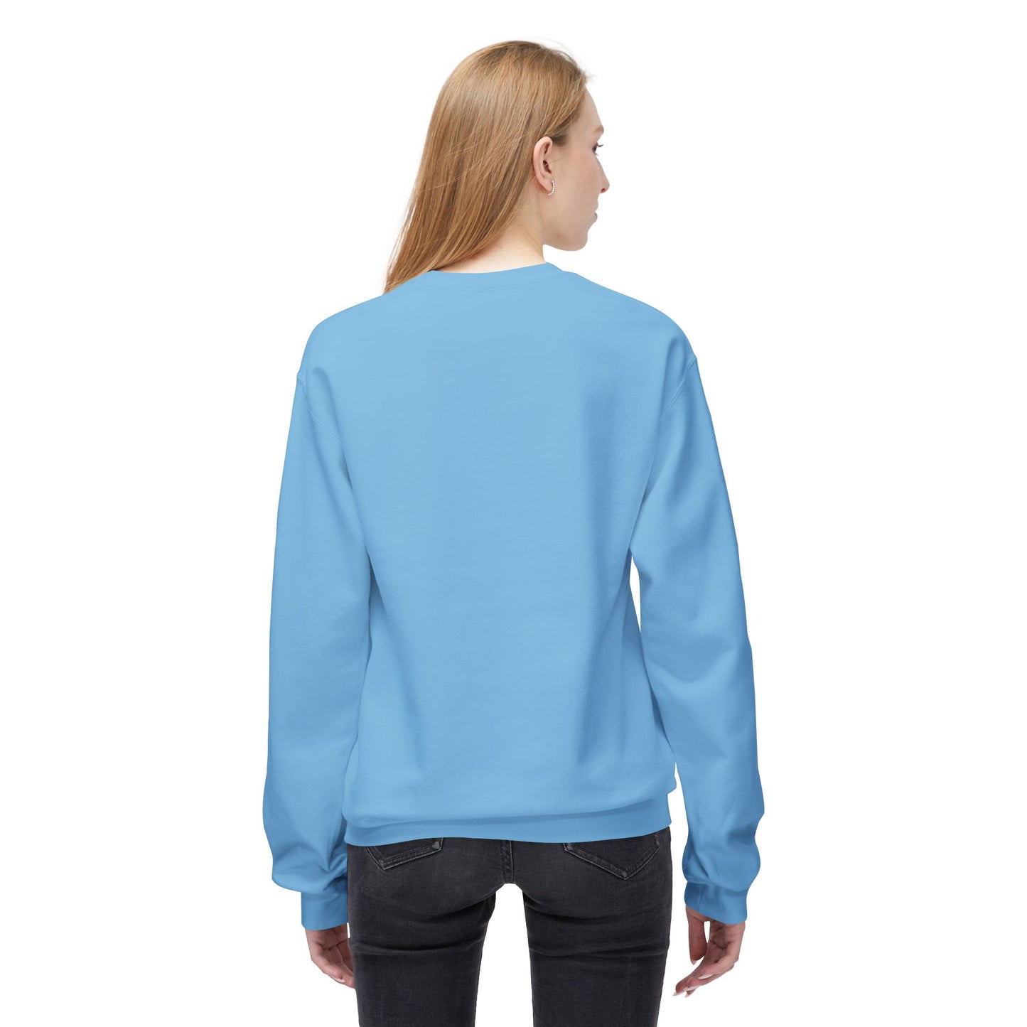 Unisex Midweight Softstyle Fleece Crewneck Sweatshirt - LUXİCORE